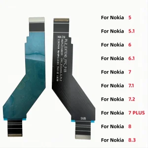 Motherboard Connector Flex Cable For Nokia 5 5.1 6 6.1 7 Plus 7.1 7.2 8 8.3 5G Main Board Repair Parts Replacement