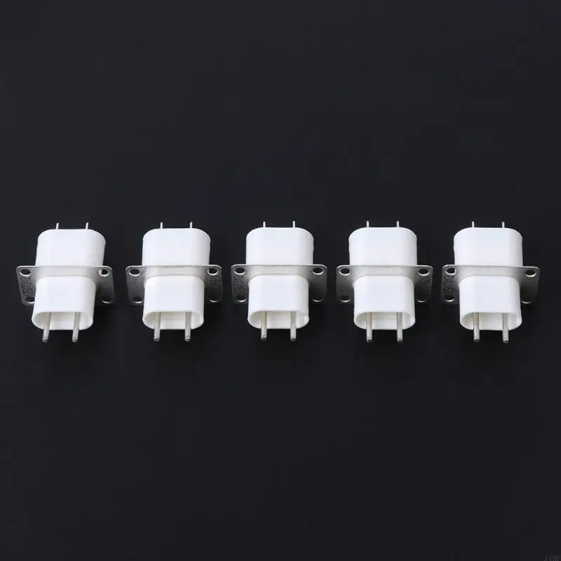 J1HF 5Pcs Electronic Microwave Oven Magnetron 4 Filament Pin Sockets Converter Home - Image 4