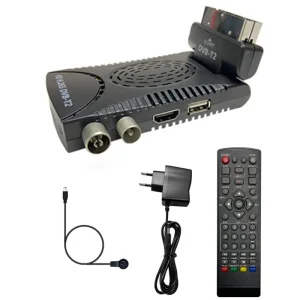 M01K DVB-T2 Full HD Digital Terrestrial TV Decoder Set Top Box With H. 265 HEVC Decoding EPG EU Plug