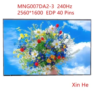 16.0'' 240Hz MNG007DA2-3 Laptop LCD Screen Display Panel 2560*1600 EDP 40 Pins 100% sRGB