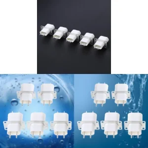 J1HF 5Pcs Electronic Microwave Oven Magnetron 4 Filament Pin Sockets Converter Home