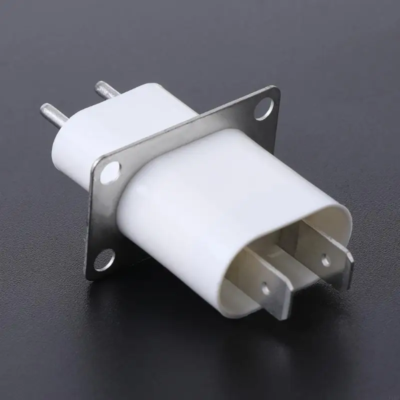 J1HF 5Pcs Electronic Microwave Oven Magnetron 4 Filament Pin Sockets Converter Home - Image 2