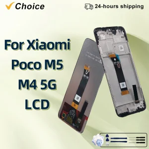 OEM 6.58'' Dispiay For Xiaomi Poco M5 LCD Display With Touch Screen Digitizer Panel For Poco M4 5G LCD Dispiay Replacement Parts