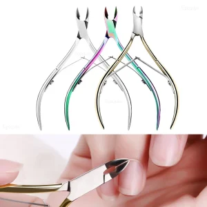 Nail Cuticle Scissors Stainless Steel Nail Cutter Clipper For Manicure Pedicure Dead Skin Nipper Eagle Beak Pliers Nail Art Tool