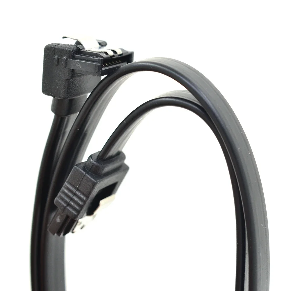 ADT-Link SATA III Cable 3.0 to Hard Disk Drive SSD HDD Sata 3 Straight Right-angle Cable for Motherboard Cable 6GB/s - Image 4