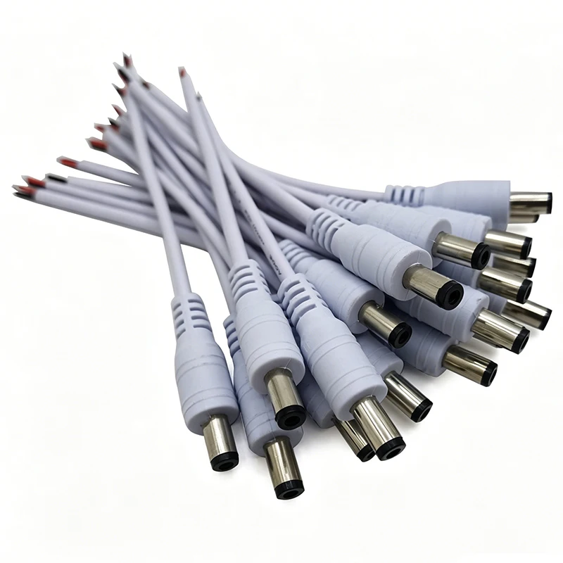 1PCS DC Power Cable 5.5x2.1mm Male Female DC Plug Wire LED Strip Light CCTV Camera Monitoring Power Supply Connection Cord - Image 3