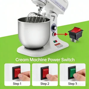 Fresh milk machine Switch button Dough mixer Egg beater Fresh milk blender Dough mixer Power switch Accessories General