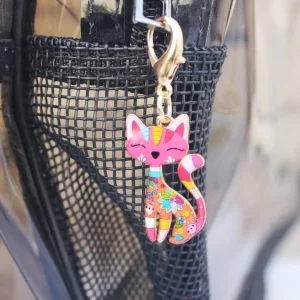 Polished Alloy Fox and Cat Pendant Keychain Bag Accessory USB Flash Drive Women's H0361+yk14-003