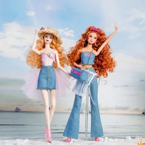 New Fashion 30 com Doll Clothes Skirt dress Casual Wear Handmade Jeans Pants DIY Girl Gift Toys 1/6 Doll