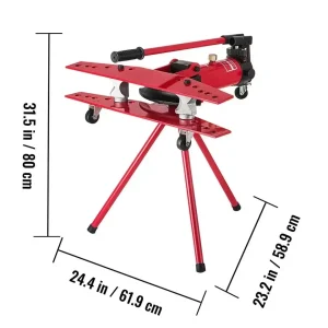 #For 21T Hydraulic Steel Tube Press Bending Machine Manual Operation for Inch Galvanized Gas Aluminum Iron Pipes 1 -5inch