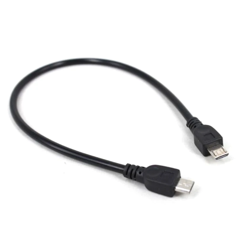 Micro USB Male To Micro USB Male 5 Pin Converter OTG Adapter Data Extension Cable for Keyboards HDD Phone Tablets - Image 3