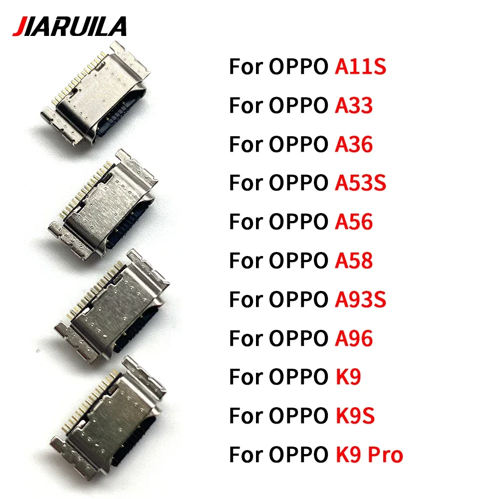 2Pcs - 1500Pcs,For OPPO A11S A32 A33 A36 A53S A93S A58 A53 A96 A93S K9 K9S K9 Pro Micro USB Charging Dock Port Connector Plug - Image 5