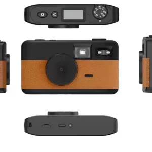 Screenless Retro 8MP Digital Camera with Photo LED Flash for Camp, Snap Camera Screen Free for Kids Gift and Outdoor Travel Use