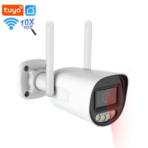 Tuya 5MP HD WiFi Home Security Wireless Surveillance Outdoor Waterproof Video HD Nightvision CCTV Bullet Smart Life IP Camara