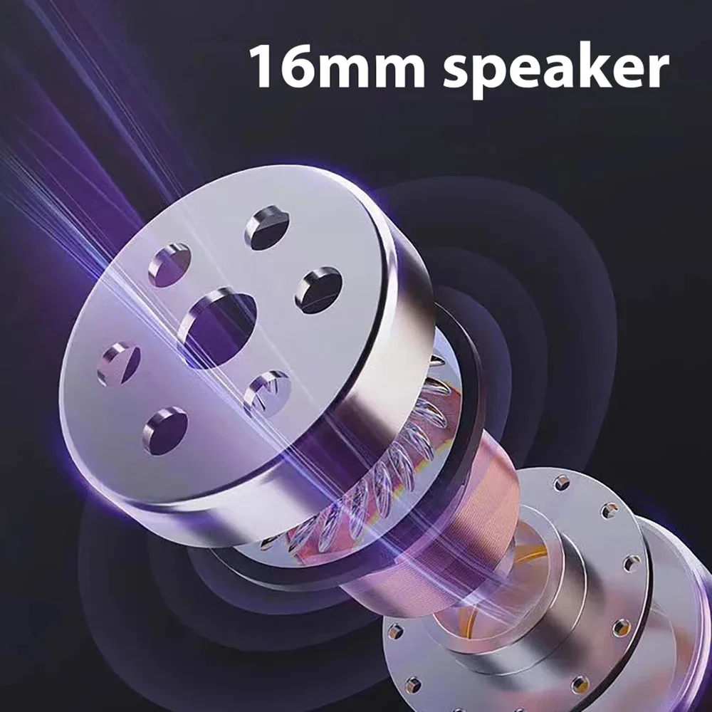 Bluetooth 5.4 Headphone Wireless Ear Hook Earphone LED HiFi Stereo Noise Reduction Clip Headset Waterproof Earbud For Phone New - Image 5