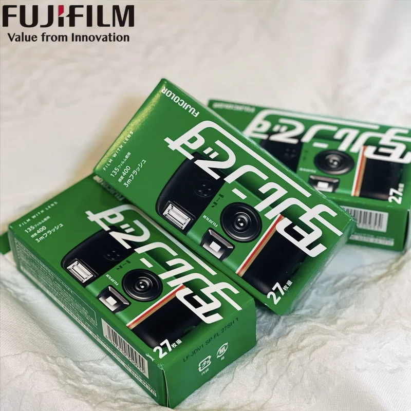 Classic Fujifilm Single Use Disposable Film Camera Quick Snap/Fujifilm Quick Fun/Fujifilm ACE 400 with Flash 27 Photo Exposures - Image 5