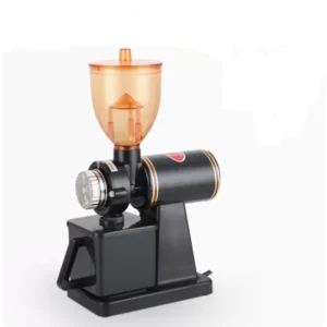 Electric Coffee grinder Coffee Bean grinder Coffee mill machine Black/Red Anti-jump 60mm Flat burr coffee miller