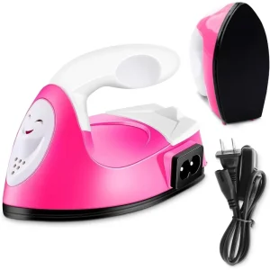 New Mini Craft Iron Electric Iron Portable Handy Heat Press Diy Small Iron For Ironing Clothes Laundry Appliances EU Plug