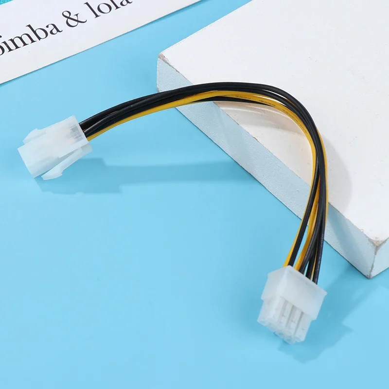 1Pc Hard Drive Cable Pin Male Female Lead CPU Power Converter Supplies For HDD SSD Data Transfer SATA Connector Durable For - Image 3