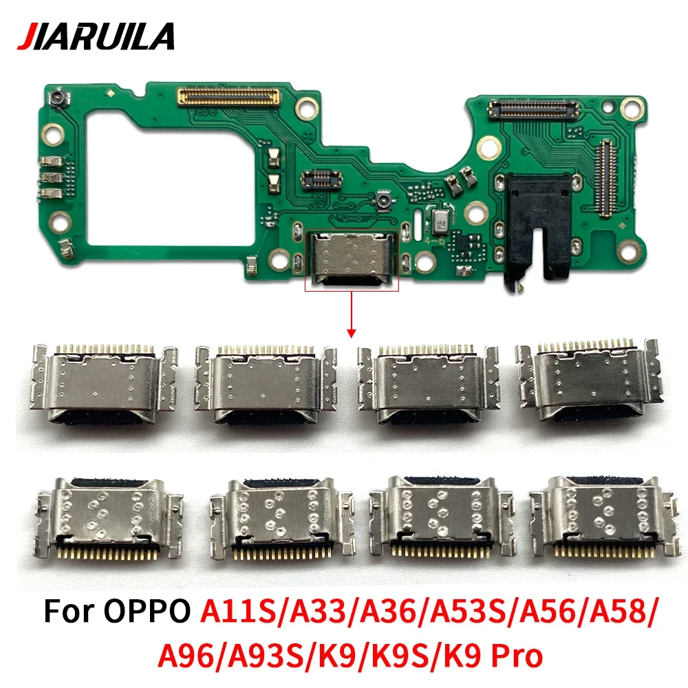 2Pcs - 1500Pcs,For OPPO A11S A32 A33 A36 A53S A93S A58 A53 A96 A93S K9 K9S K9 Pro Micro USB Charging Dock Port Connector Plug - Image 2