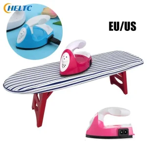 1PCS Mini Craft Iron Electric Iron Portable Handy Heat Press Diy Small Iron For Ironing Clothes Laundry Appliances EU/US Plug