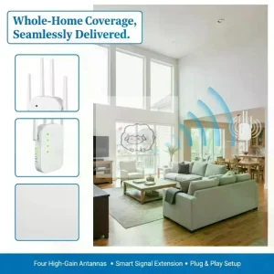 1PC 300Mbps WiFi Repeater 2.4G Long Range Wireless Signal Extender WiFi Router Signal Booster Amplifier