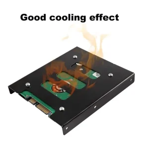 2.5 Inch To 3.5 Inch Metal Mounting Bracket Hard Drive Adapter SSD HDD Holder Accessories
