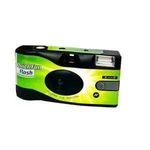【A60I~】 Single Use Disposable Film Camera Quick Snap 400 with Flash 27 Photo Exposures 35mm Color ISO 400 Built‑in Flash
