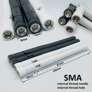 1Pcs 2.4GHz 5.8G 3dBi Dual-band WIFI Bluetooth External Antenna SMA Male Female Plug Connector For Folding Antenna