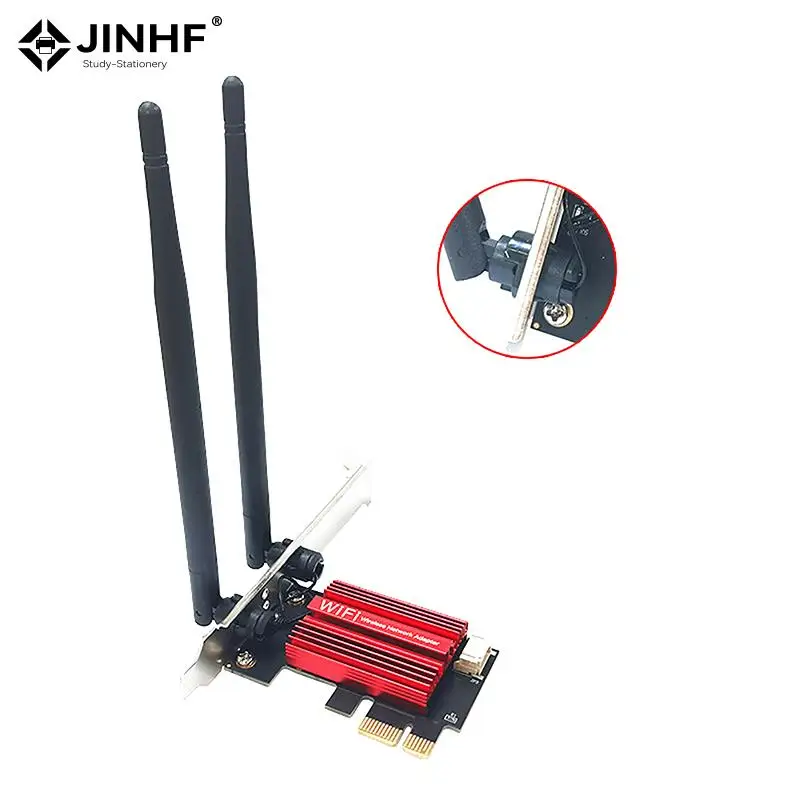 1200Mbps Bluetooth 4.0 PCi Express Wifi Adapter 2.4G/ 5G Dual Band Intel 7260 Wireless PCI-E Card For Desktop PC - Image 6