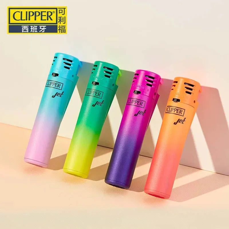 CLIPPER Original Butane Gas Lighter with Open Flame Igniter Men's Smoking Accessories Grinding Wheel Gadgets Box for Wholesale - Image 3