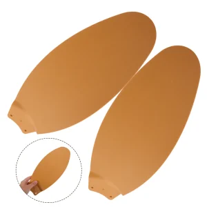 2Pcs Plastic Ceiling Fan Blades Replacement Large Design Smooth Rotation Quiet Living Room Dining Room Bedroom Fan Parts