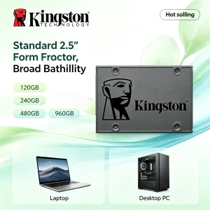 NEW 120GB 240GB 480GB960GB Kingston A400 SATA III 25 Inch Internal SSD Solid State Drive HDD Replacement for Laptops Desktops PC