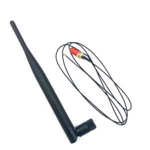 2.4G 5DB dual-frequency glue stick antenna wifi Aerial SMA Male Wireless Router Antenna wi fi Amplifier Booster For Router