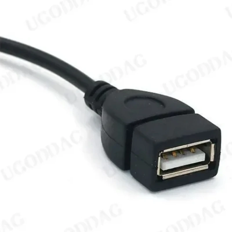 Jack 3.5 AUX Audio Plug To USB 2.0 Converter Aux Cable Cord For Car MP3 Speaker U Disk USB flash drive OTG Converter Adapter - Image 5