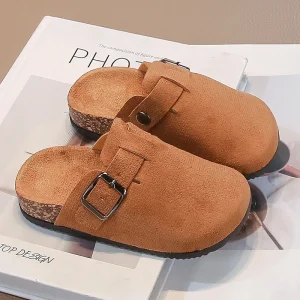 Kid's House Slippers Fashion Summer Girls Flat Slippers Outdoor Children's Causal Slip-on Shoes Boys Beach Versatile Open-toe