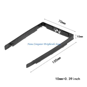 F68C HDD Caddy Frame Bracket Hard Drive Disk Tray Holder SSD Adapter for