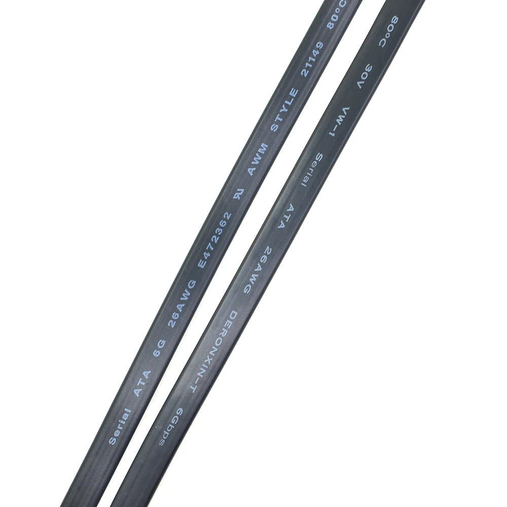 ADT-Link SATA III Cable 3.0 to Hard Disk Drive SSD HDD Sata 3 Straight Right-angle Cable for Motherboard Cable 6GB/s - Image 6