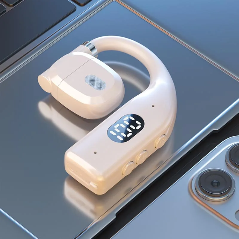 New Wireless Bluetooth 5.3 Earphone LED Power Display Open Ear Headphones HiFi Stereo Waterproof Sports Earbuds Gaming Headset - Image 5