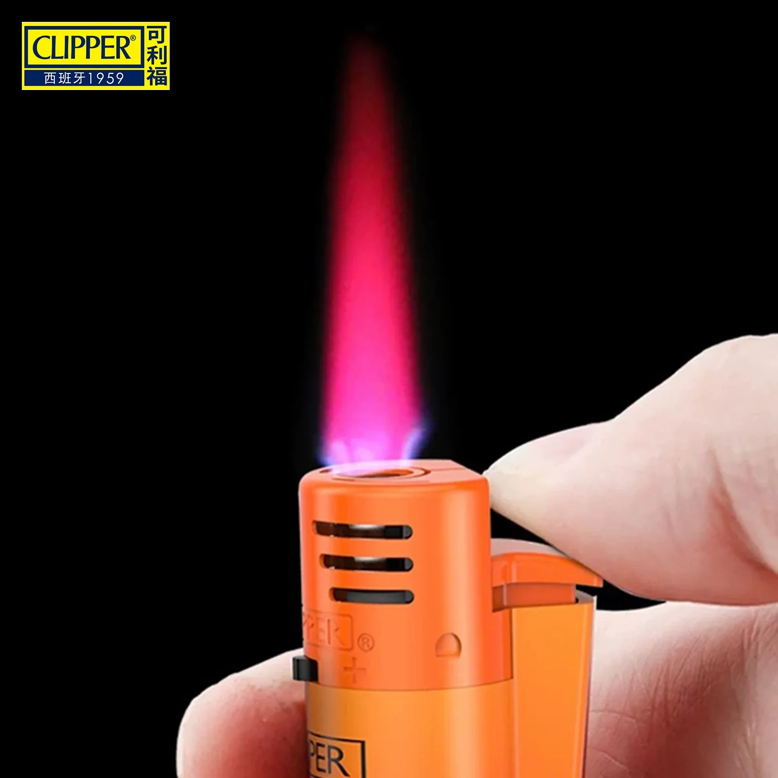 CLIPPER Original Butane Gas Lighter with Open Flame Igniter Men's Smoking Accessories Grinding Wheel Gadgets Box for Wholesale - Image 5