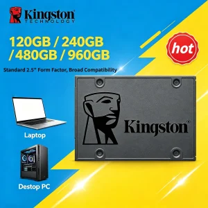 Kingston A400 NEW SATA III 25 Inch Internal SSD 120GB 240GB480GB 960GB Solid State Drive HDD Replacement for Desktops Laptops PC
