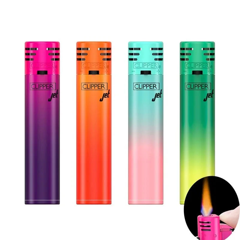 CLIPPER Original Butane Gas Lighter with Open Flame Igniter Men's Smoking Accessories Grinding Wheel Gadgets Box for Wholesale - Image 6